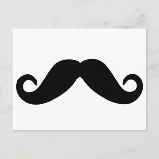 juste une carte postale de moustache