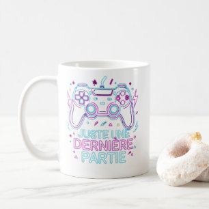Juste Une Dernière Partie Gamer Mug - Retro