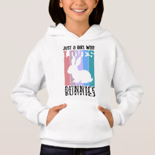 Juste une fille qui aime Bunnies Lapin de Pâques M