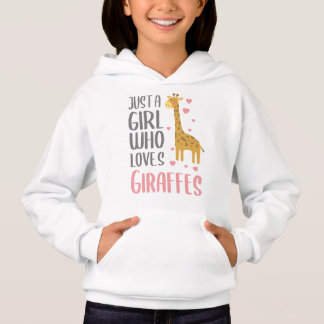 Juste une fille qui aime Giraffes Cadeau Sweat - s