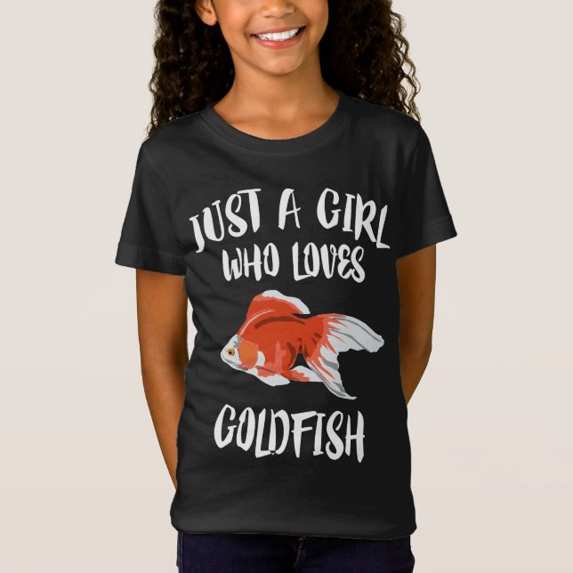 Juste Une Fille Qui Aime L'Aquarium Des T-shirts D (Devant)