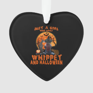 Juste Une Fille Qui Aime Le Chien Whippet Et Hallo