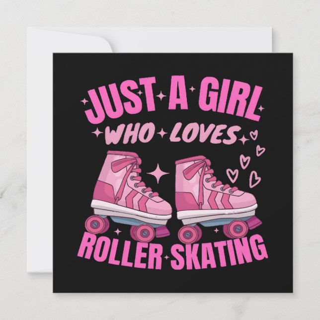 Juste Une Fille Qui Aime Le Patin À Roulettes (Devant)