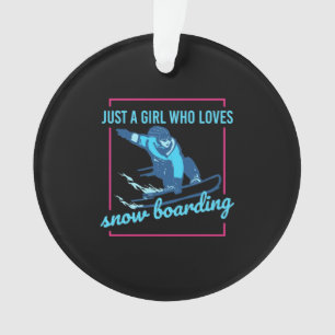 Juste Une Fille Qui Aime Le Snowboard