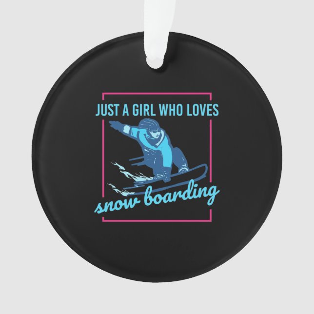 Juste Une Fille Qui Aime Le Snowboard (devant)