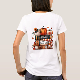 Juste une fille qui aime le t-shirt automnal   Cit