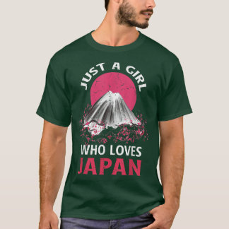 Juste une fille qui aime le t-shirt japonais