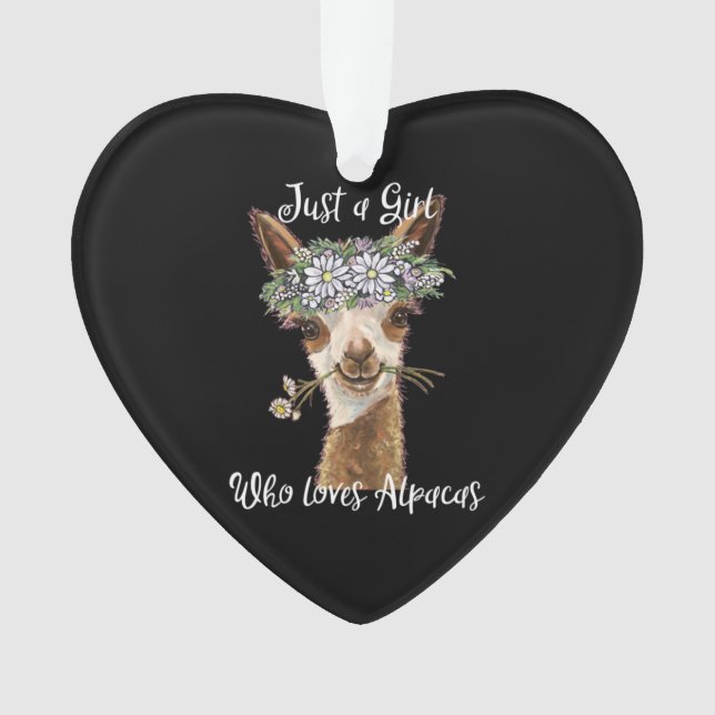 Juste une fille qui aime les Alpacas (devant)
