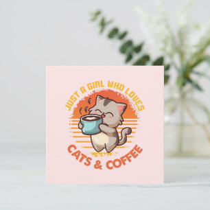 Juste une fille qui aime les chats et le café