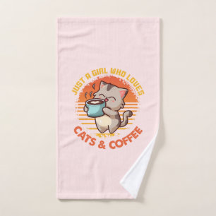 Juste une fille qui aime les chats et le café