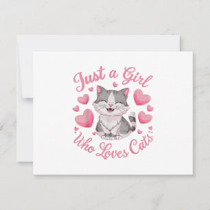 Juste une fille qui aime les chats mignonne chat