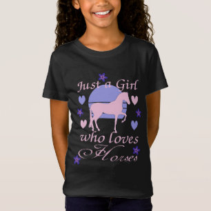 Juste Une Fille Qui Aime Les Chevaux T-Shirt