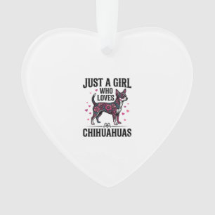 Juste Une Fille Qui Aime Les Chihuahuas Design De