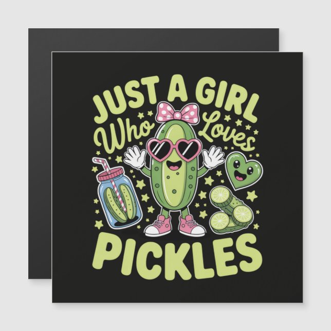 Juste Une Fille Qui Aime Les Cornichons (Devant / Derrière)