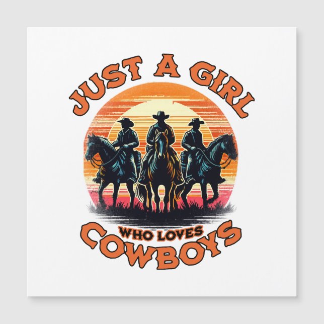 Juste une fille qui aime les cow-boys (Devant)