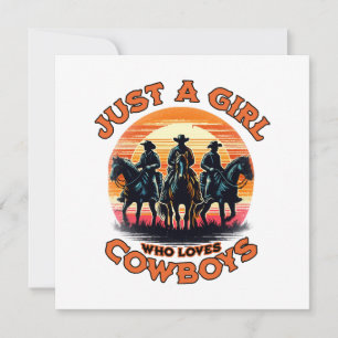 Juste une fille qui aime les cowboys
