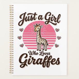 Juste une fille qui aime les girafes vintage shirt