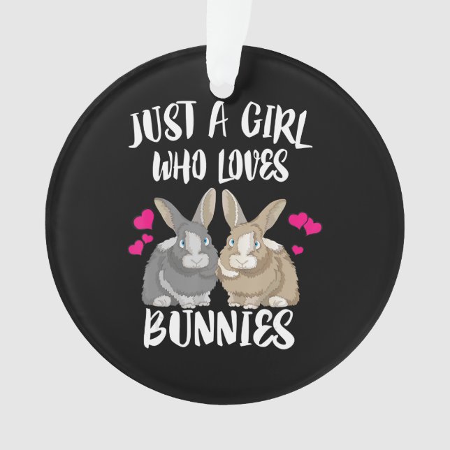 Juste Une Fille Qui Aime Les Lapins | Bunny Lover (devant)