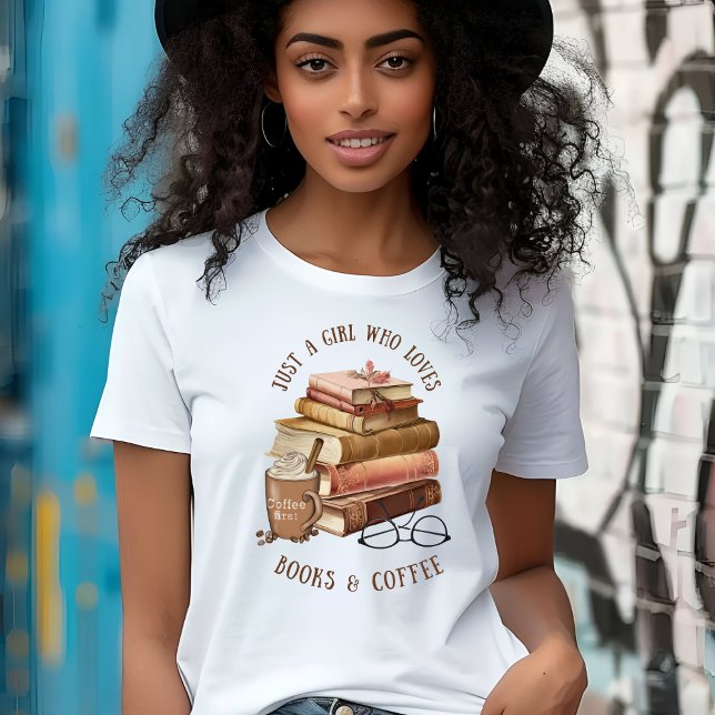 Juste une fille qui aime les livres et le T-shirt  (Créateur téléchargé)