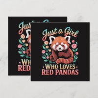 Juste Une Fille Qui Aime Les Pandas Rouges