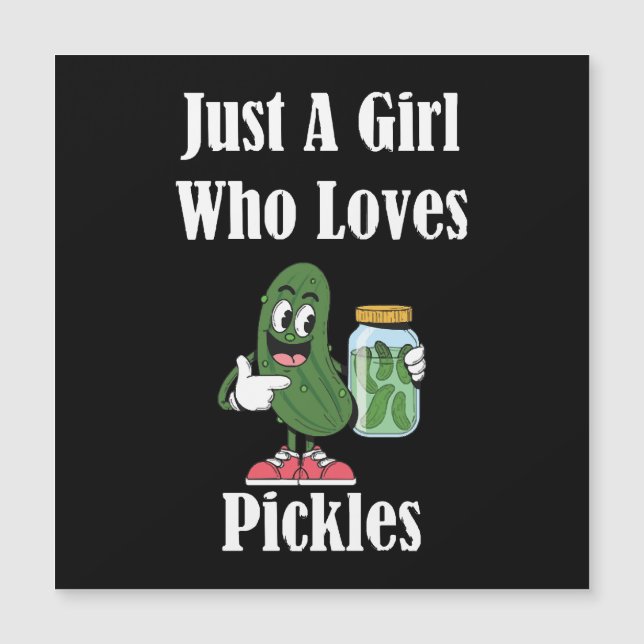 Juste une fille qui aime les pickles Pickle (Devant)