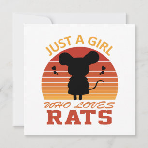 Juste une fille qui aime les rats