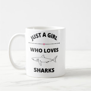 Juste une fille qui aime les requins mug