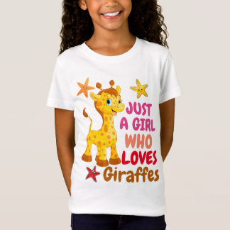 juste une fille qui aime les t-shirts de girafes