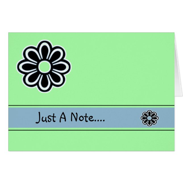 Juste une fleur de note (Devant Horizontal)