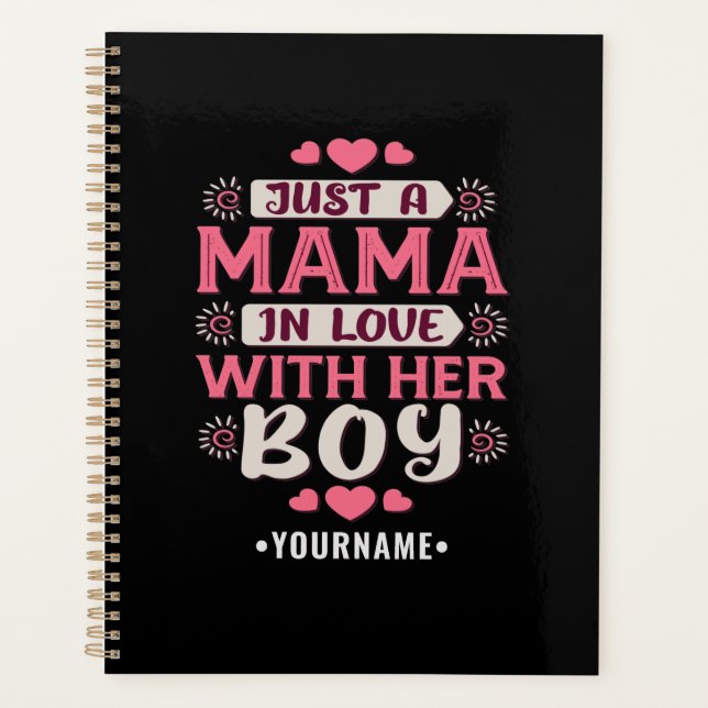 Juste une maman amoureuse de son garçon (Devant)