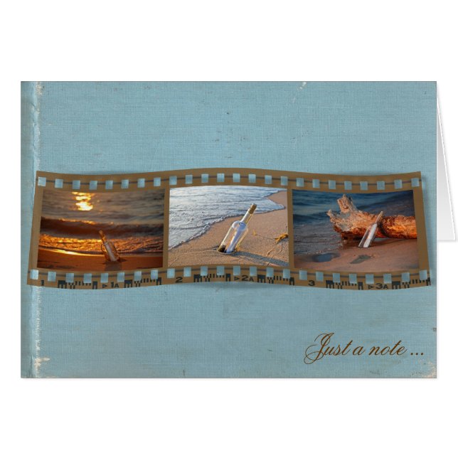 Juste une note (Devant Horizontal)