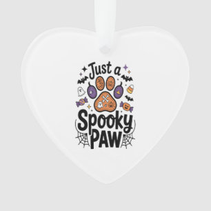 Juste une patte effrayante PNG, Chien Halloween