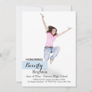 Juste Votre Style Photo Graduation Invitation