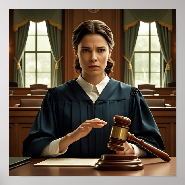 Justice dans la salle d'audience - Drama Poster De (Devant)