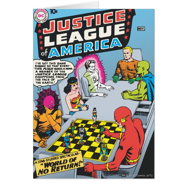 Justice League of America Numéro 1 - nov (Devant)