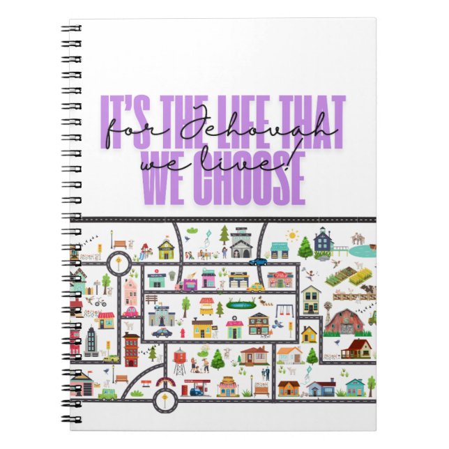 JW Carnet "Town Territory" Cadeau pour pionniers (Devant)