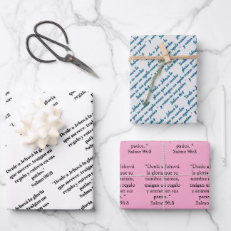 JW Espagnol 2025 texte annuel papier cadeau envelo