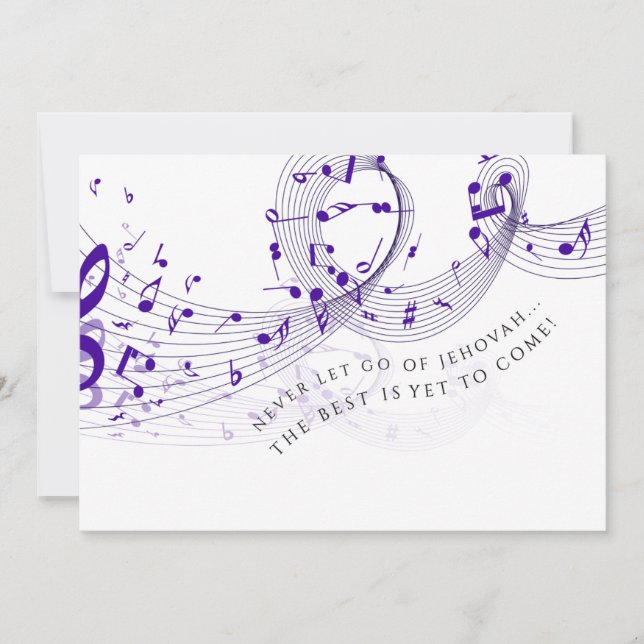 JW Félicitations pour votre carte de voeux de bapt (Devant)