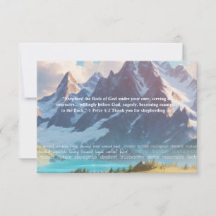 JW Merci pour Shepherer Us Elders Card