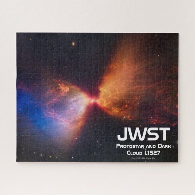 JWST Protostar et Dark Cloud Puzzle (Horizontal)