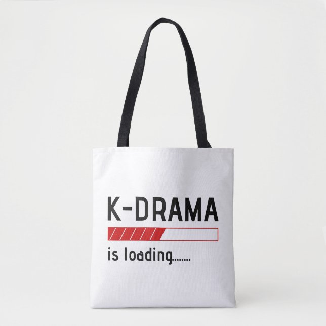 K-drama est en cours de chargement... - Sac fourre (Devant)