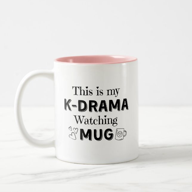 K-Drama Watching Mug (Gauche)
