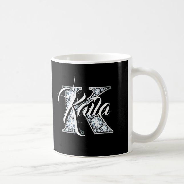 K Faux Diamond Coffee Mug (Droite)