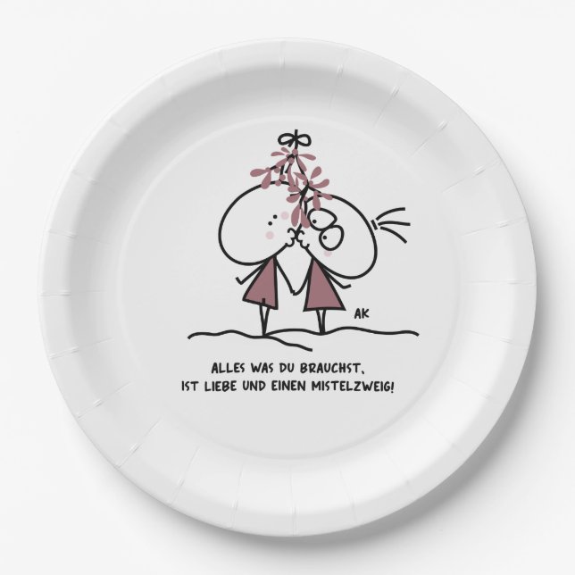 K&K assiettes en carton de Noël (Devant)