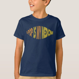 K-Pop est mon T-shirt pour enfants en médecine
