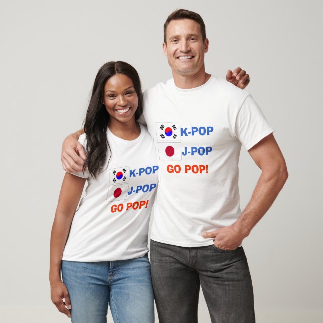 K-POP J-POP GO POP! T-shirt (Unisexe)