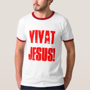 K T-shirt de C de "Vivat Jésus"