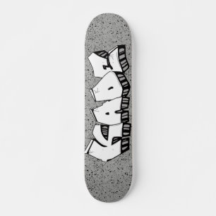 Kade Graffiti personnalisé skateboard