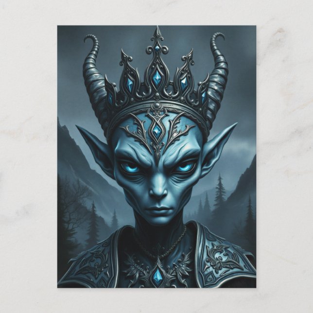 Kael'Thar Roi du Vide - Carte postale de fantasy g (Devant)
