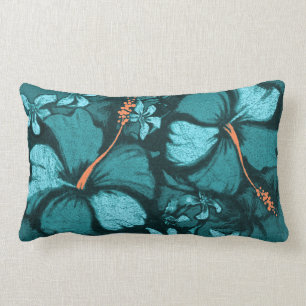 Kahala Hibiscus Hawaiian Tropical Lumbar Coussins
